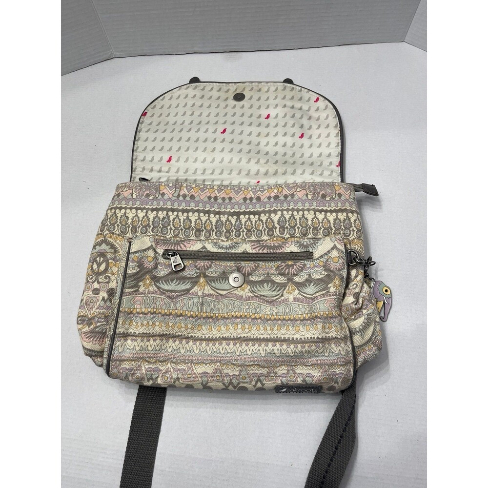 Sakroots Artist Circle Elephant Convertible Backpack Crossbody Bag - Picture 4 of 11